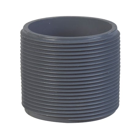 B & K B&K ProLine Schedule 80 2 in. MIP X 2 in. D MIP PVC 2 in. Close Nipple 1 pk 408-001